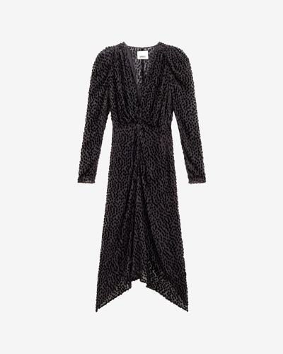 Shop Isabel Marant Maray Dress In Black