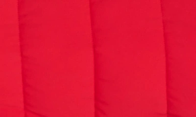 Calvin Klein Men's Stretch Puffer Jacket In Deep Red