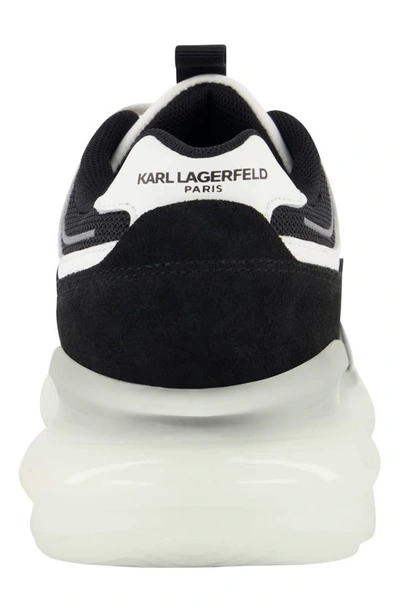 Shop Karl Lagerfeld Athletic Karl Head Sneaker In Black