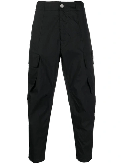 Shop Stone Island Shadow Project Pants In Black