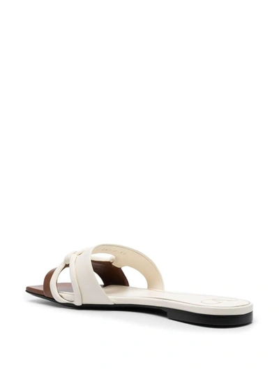 Shop Valentino Garavani Sandals In White