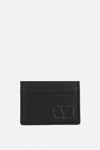 Shop Valentino Garavani Wallets & Card Holders In Black