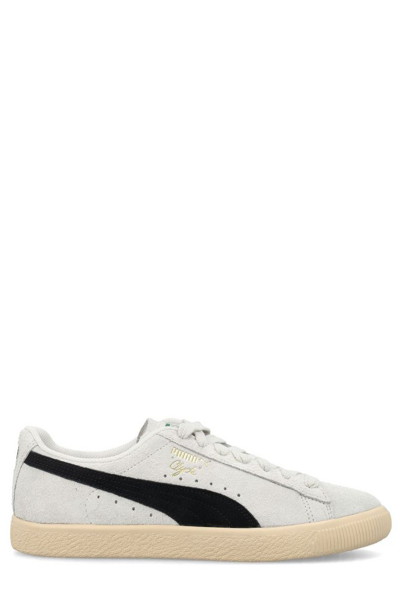 Shop Puma Clyde Lace In White