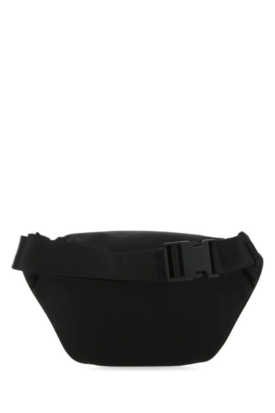 Shop Balenciaga Man Black Nylon Medium Explorer Belt Bag