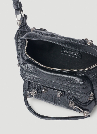 Shop Balenciaga Women Cagole Belt Bag In Black