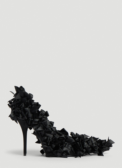 Shop Balenciaga Women Marie Antoinette High Heels In Black