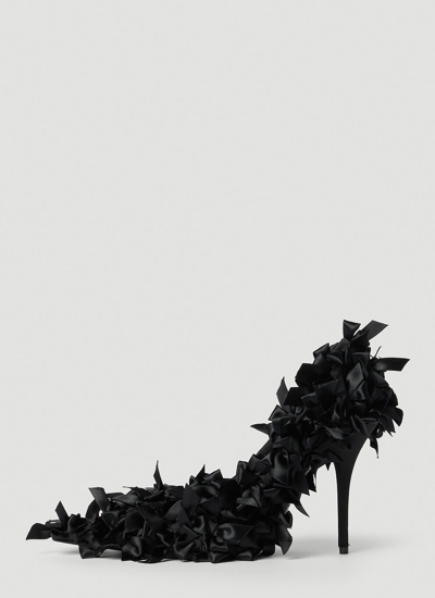 Shop Balenciaga Women Marie Antoinette High Heels In Black