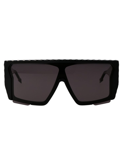 Shop Dita Eyewear Oversized Square Framed Sunglasses In Black