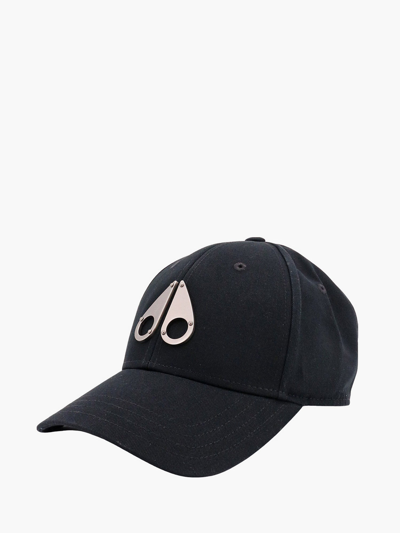 Shop Moose Knuckles Man Hat Man Black Hats