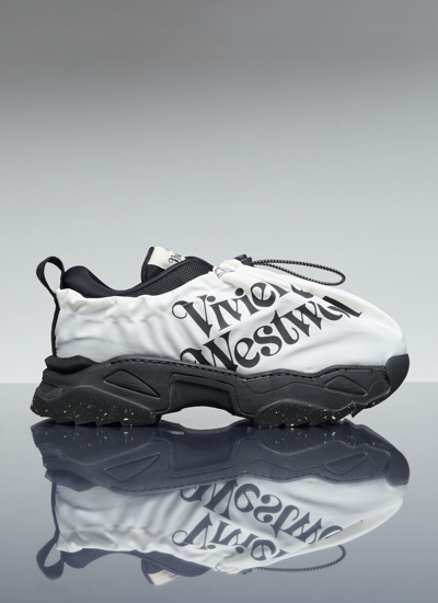 Shop Vivienne Westwood Women Romper Bag Sneakers In White