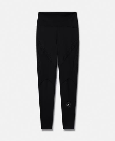 Shop Stella Mccartney Truepurpose Optime Training 7/8 Leggings In Black