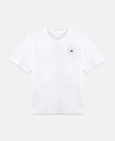 Shop Stella Mccartney Truecasuals Logo T-shirt In White