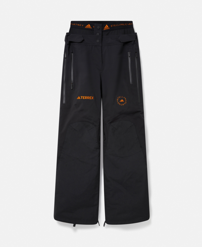 Shop Stella Mccartney Terrex Truenature Double Layer Insulated Ski Trousers In Core Black