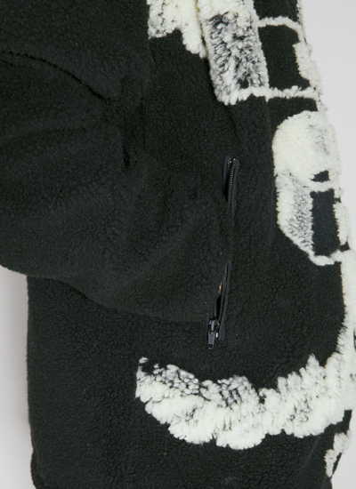 Shop Y/project Men Paris' Best Jacquard Fleece Jacket In Black