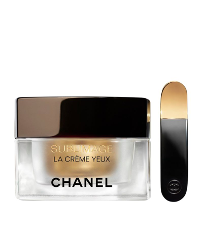 Shop Chanel (sublimage) La Crème Yeux (15g) In Multi