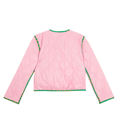 Polo Ralph Lauren Reversible Quilted Cotton Jacket In Multicoloured