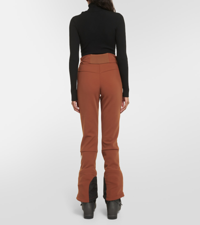 Shop Cordova Saint Moritz Flared Ski Pants In Brown