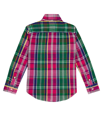 Shop Polo Ralph Lauren Matlock Checked Cotton Shirt In Multicoloured