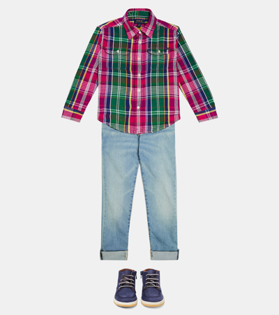 Polo Ralph Lauren Matlock Checked Cotton Shirt In Multicoloured