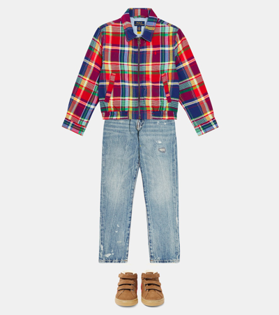 Polo Ralph Lauren Plaid Cotton Jacket In Multicoloured