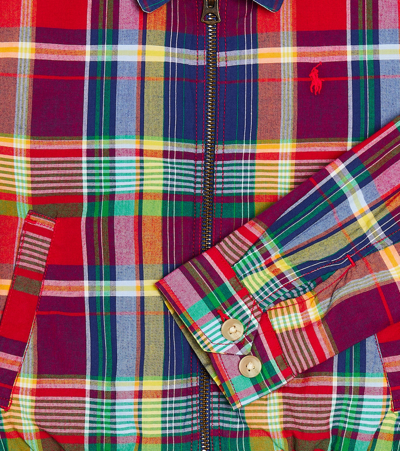 Polo Ralph Lauren Plaid Cotton Jacket In Multicoloured