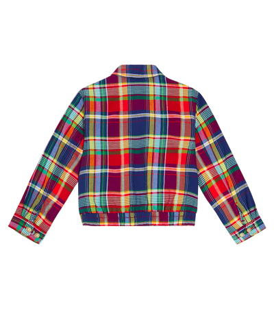 Polo Ralph Lauren Plaid Cotton Jacket In Multicoloured