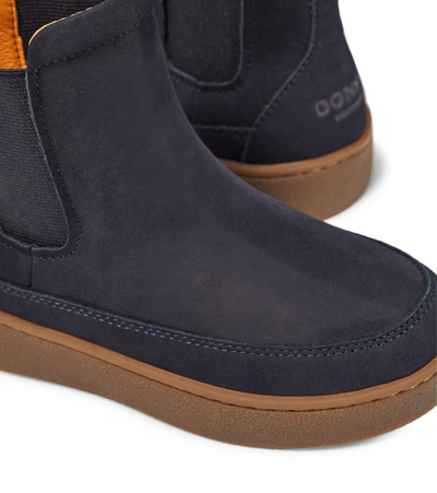 Shop Donsje Ojeh Leather Chelsea Boots In Blue