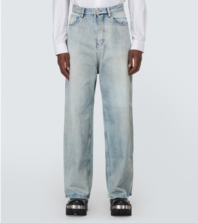 Balenciaga Baggy Jeans In Blue