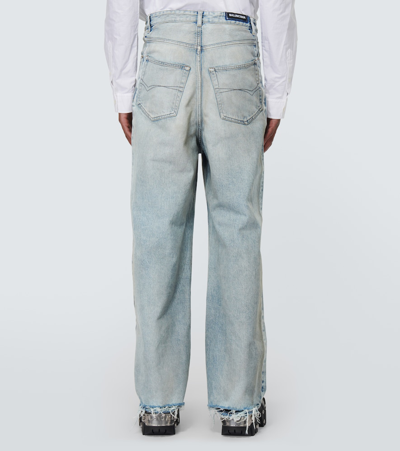 Balenciaga Baggy Jeans In Blue