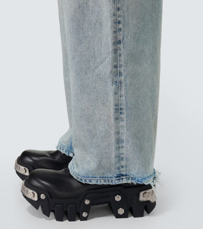 Balenciaga Baggy Jeans In Blue