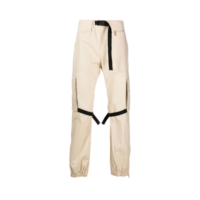 Pre-owned Off-white Diag Tab Cotton Cargo Pant 'new Beige' In Brown