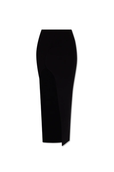 Shop Rick Owens Black Form-fitting Skirt New