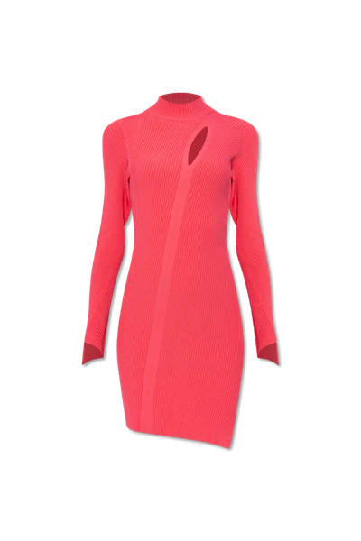 Shop Versace Pink ‘la Vacanza' Collection Dress In New
