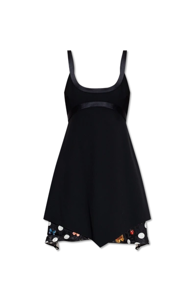 Versace Dua Lipa Envers Satin Mini Dress In New