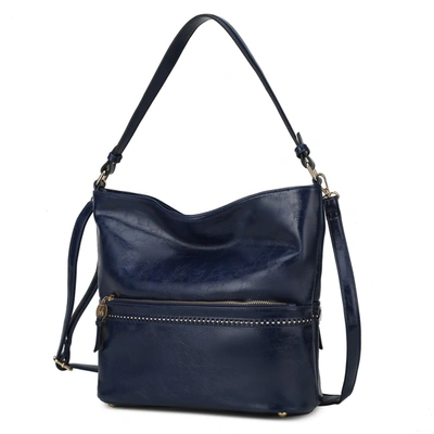 Mkf Collection By Mia K Sierra Vegan Leather Women's Shoulder Bag In Multi