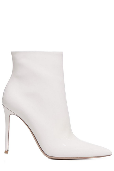 Shop Gianvito Rossi Avril Pointed In White