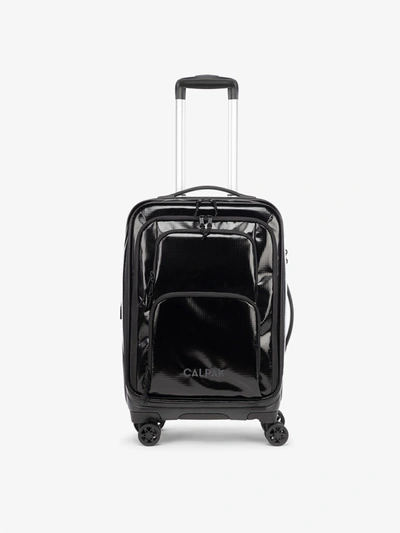 Shop Calpak Terra 45l Carry-on Luggage In Obsidian | 20"