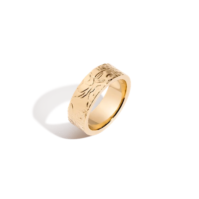 Aurate New York X Macenna: Rose Garden Ring In Rose