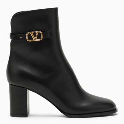 Shop Valentino Garavani | Black Leather Ankle Boot