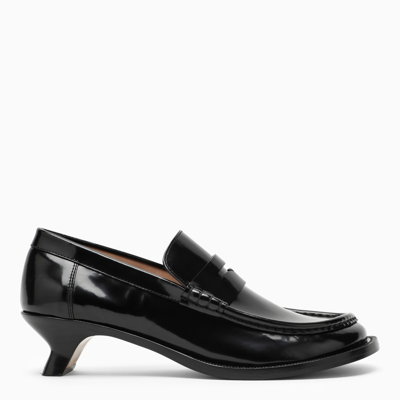 Shop Loewe | Black Campo Loafer With Heel