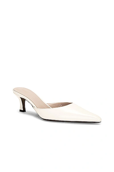 Shop The Row Cybil Mule In Off White