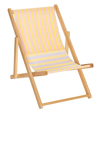 Shop Avalanche X Fwrd Beach Chair In Pink  Yellow  Purple  Cream  & Orange