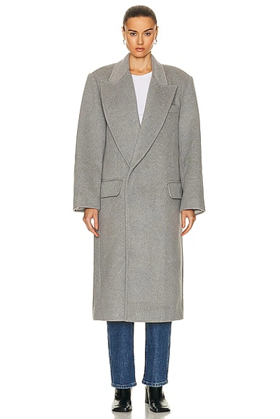 Shop Grlfrnd Bronte Oversized Coat In Grey