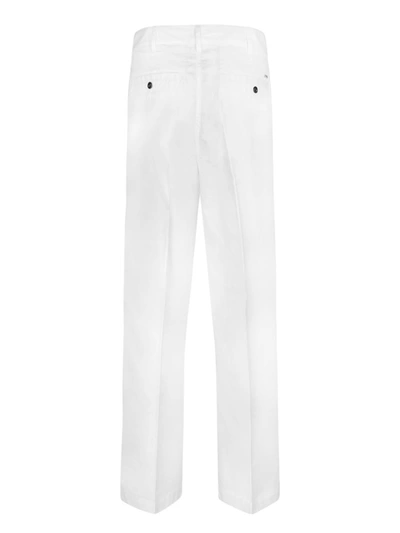 Ea7 Emporio Armani Trousers In White