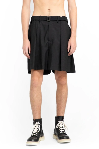 Shop Sacai Shorts In Black