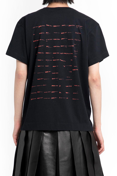 Shop Simone Rocha T-shirts In Black
