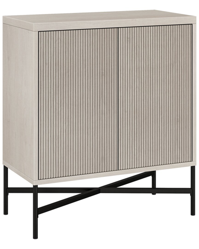 Abraham + Ivy Brighton 28in Rectangular Accent Cabinet In White