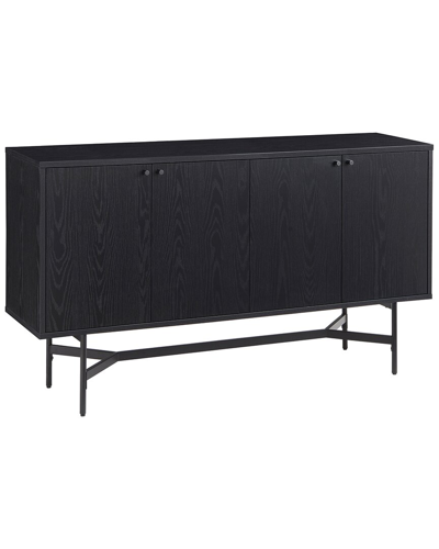 Shop Abraham + Ivy Richmond 58in Rectangular Buffet Table In Black