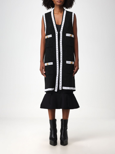 针织开衫 BALMAIN 女士 颜色 黑色