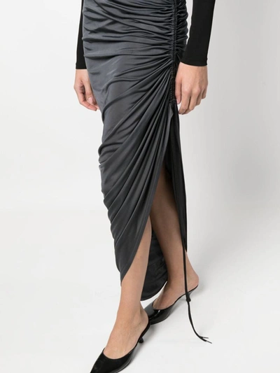 Shop Atlein Skirts In Grey